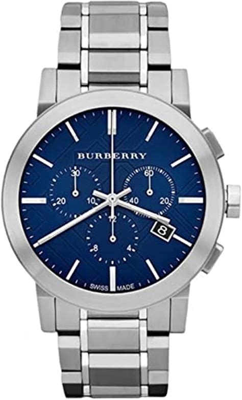 burberry mens watch bu9363|Burberry The City Men's Watch Blue Dial Chronograph BU9363.